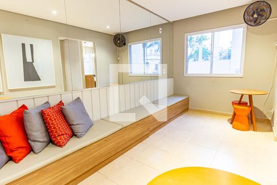 Área comum - Salão de festas de apartamento para alugar com 2 quartos, 42m² em Brás, São Paulo