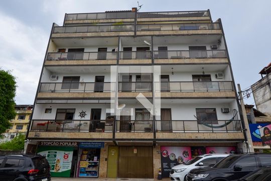 fachada  de apartamento à venda com 2 quartos, 60m² em Recreio dos Bandeirantes, Rio de Janeiro