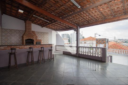 Churrasqueira de casa à venda com 3 quartos, 240m² em Vila Marina, São Paulo