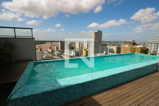 Área comum - Piscina de kitnet/studio à venda com 1 quarto, 22m² em Centro Histórico, Porto Alegre