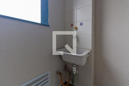 Área de Serviço de apartamento para alugar com 2 quartos, 39m² em Vila Tolstoi, São Paulo