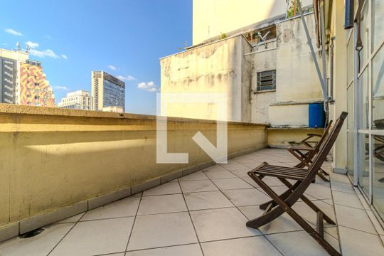 Área comum - Salão de festas de apartamento à venda com 1 quarto, 63m² em República, São Paulo