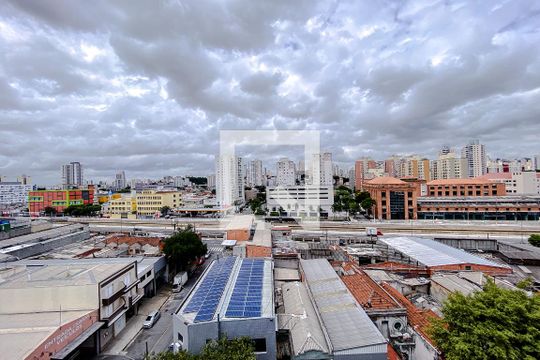 Vista da Suíte de apartamento à venda com 2 quartos, 55m² em Mooca, São Paulo