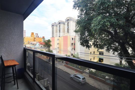 Suíte - Sacada do Quarto 1 de apartamento à venda com 2 quartos, 120m² em Campestre, Santo André