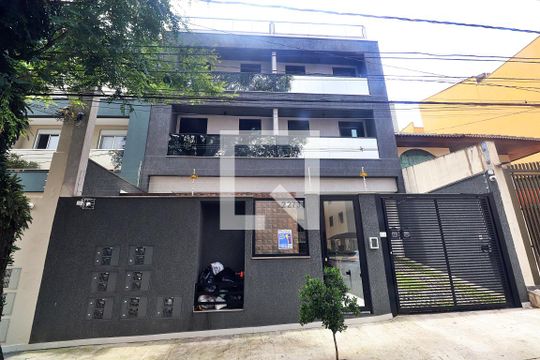 Fachada de apartamento à venda com 2 quartos, 120m² em Campestre, Santo André