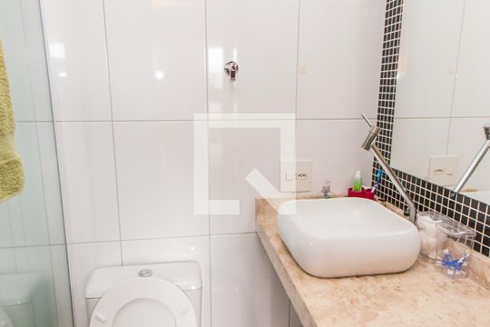 Banheiro da Suíte de apartamento à venda com 3 quartos, 160m² em Jardim Leonor Mendes de Barros, São Paulo