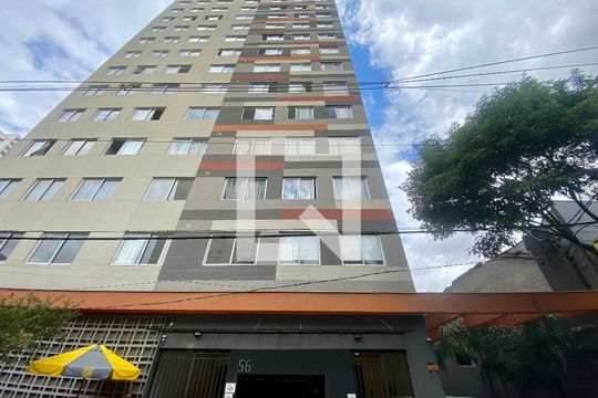 Fachada de apartamento para alugar com 1 quarto, 19m² em Brás, São Paulo
