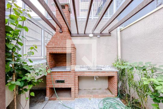 Área comum - Churrasqueira de apartamento para alugar com 2 quartos, 54m² em Mooca, São Paulo