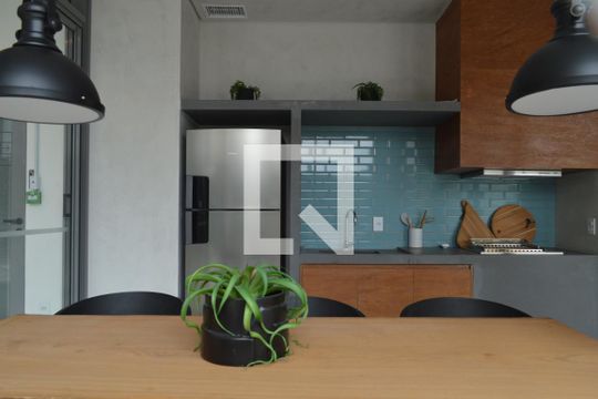 Área comum de kitnet/studio para alugar com 1 quarto, 23m² em Vila Mariana, São Paulo
