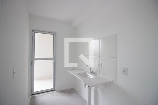 Cozinha de apartamento para alugar com 2 quartos, 44m² em Jardim Pedro José Nunes, São Paulo