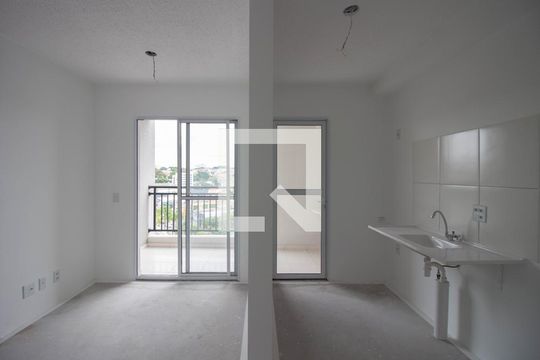 Sala de apartamento para alugar com 2 quartos, 44m² em Jardim Pedro José Nunes, São Paulo