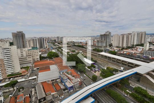 Vista da Sacada de apartamento para alugar com 1 quarto, 23m² em Quarta Parada, São Paulo