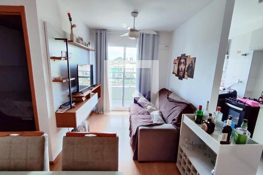 Sala de apartamento à venda com 2 quartos, 50m² em Encantado, Rio de Janeiro
