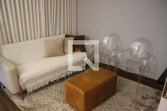 Sala de apartamento para alugar com 1 quarto, 64m² em Setor Pedro Ludovico, Goiânia