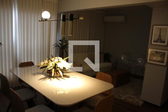 Sala de apartamento para alugar com 1 quarto, 64m² em Setor Pedro Ludovico, Goiânia