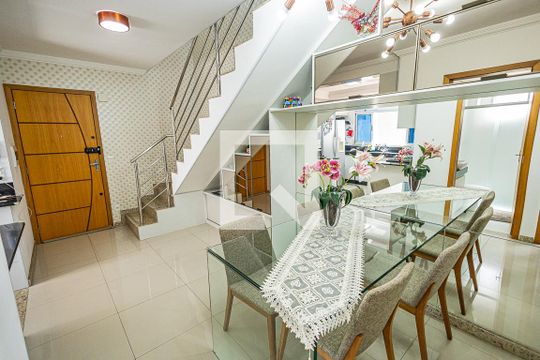 Sala de apartamento à venda com 3 quartos, 118m² em Candelária, Belo Horizonte