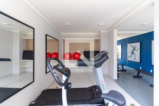 Área comum - Academia de apartamento à venda com 2 quartos, 34m² em Fazenda Aricanduva, São Paulo
