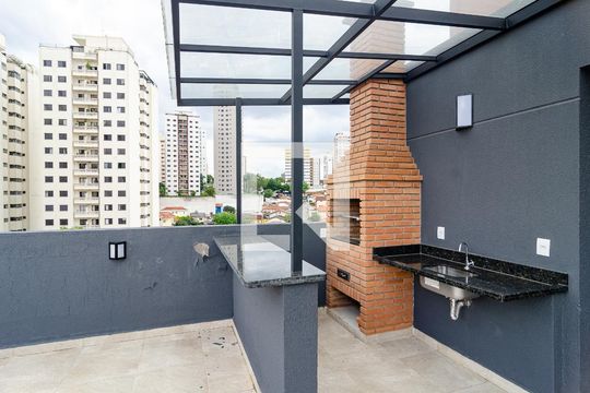 Área comum de apartamento à venda com 2 quartos, 49m² em Chácara Inglesa, São Paulo