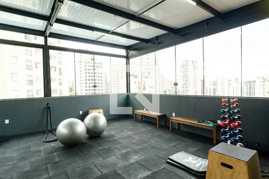 Área comum de apartamento à venda com 2 quartos, 49m² em Chácara Inglesa, São Paulo