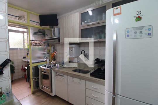 Cozinha de apartamento à venda com 2 quartos, 70m² em Jardim Umuarama, São Paulo