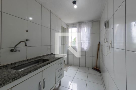 Cozinha de apartamento à venda com 2 quartos, 50m² em Conjunto Habitacional Teotonio Vilela, São Paulo