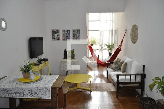 Sala de apartamento à venda com 3 quartos, 71m² em Riachuelo, Rio de Janeiro