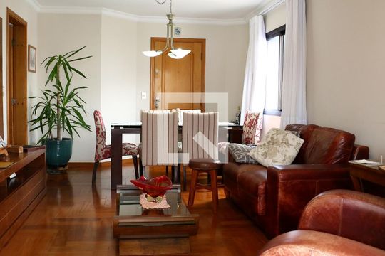 Sala de apartamento à venda com 3 quartos, 99m² em Vila Romana, São Paulo