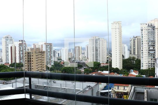 Vista da Sacada de apartamento à venda com 3 quartos, 99m² em Vila Romana, São Paulo
