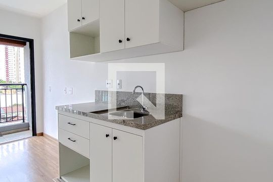 Cozinha de kitnet/studio à venda com 1 quarto, 33m² em Ipiranga, São Paulo