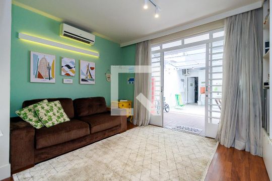 Sala de casa à venda com 2 quartos, 104m² em Brooklin Paulista, São Paulo