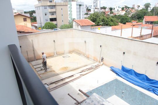 vista da varanda da suite 01 de casa à venda com 5 quartos, 360m² em Itapoã, Belo Horizonte