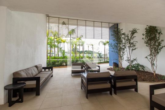 Área comum de apartamento para alugar com 1 quarto, 54m² em Alphaville Empresarial, Barueri