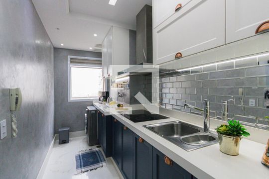 Cozinha de apartamento à venda com 2 quartos, 65m² em Jacarepaguá, Rio de Janeiro