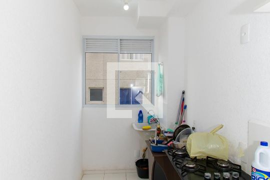 Cozinha de apartamento à venda com 2 quartos, 42m² em Jardim Imperador (zona Leste), São Paulo