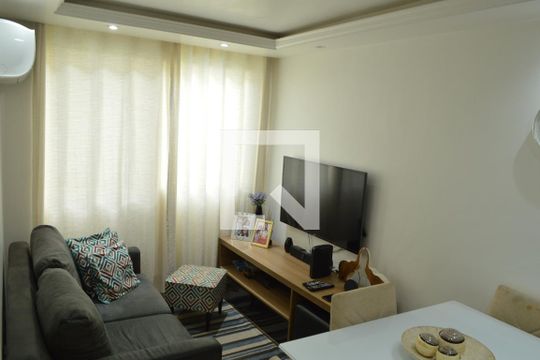 Sala de apartamento à venda com 3 quartos, 50m² em Taquara, Rio de Janeiro