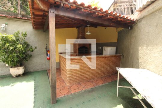 Área comum - Churrasqueira de apartamento à venda com 3 quartos, 60m² em Todos Os Santos, Rio de Janeiro