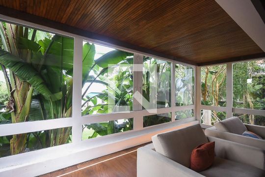 Varanda da Sala 2 de casa à venda com 4 quartos, 625m² em Jardim Leonor, São Paulo