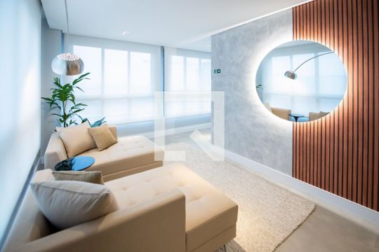 Área comum de kitnet/studio para alugar com 1 quarto, 27m² em Vila Olímpia, São Paulo