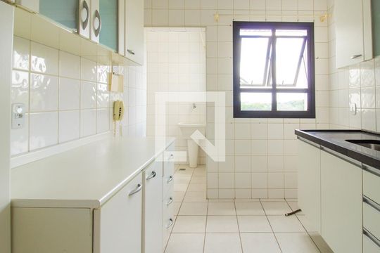Cozinha e Área de Serviço de apartamento à venda com 2 quartos, 70m² em Parque Eloy Chaves, Jundiaí