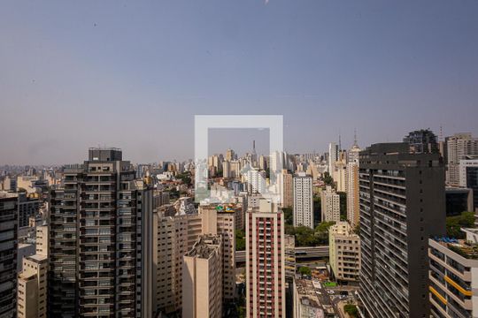 Vista de kitnet/studio para alugar com 1 quarto, 24m² em Bela Vista, São Paulo