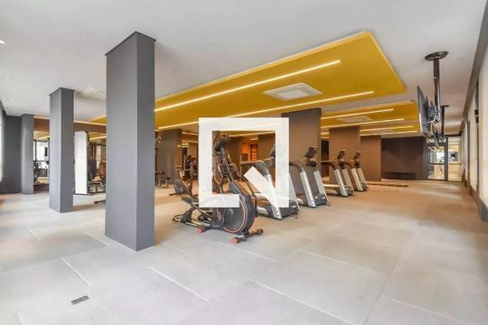 Área comum - Academia de kitnet/studio para alugar com 1 quarto, 24m² em Bela Vista, São Paulo