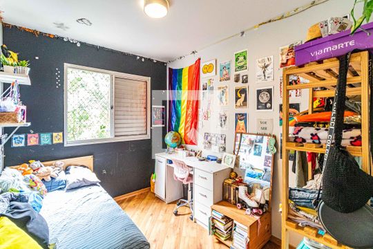 Quarto 02 de apartamento para alugar com 2 quartos, 48m² em Jardim das Vertentes, São Paulo