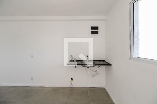 Cozinha de kitnet/studio à venda com 1 quarto, 25m² em Vila Prudente, São Paulo