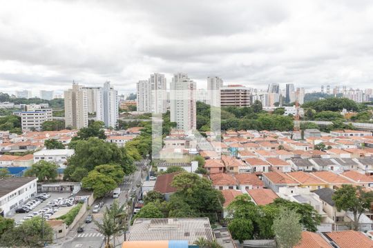 Vista da sala de apartamento à venda com 2 quartos, 34m² em Jardim Promissao, São Paulo