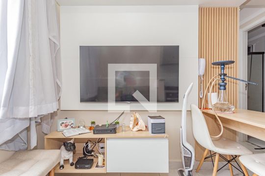 Sala de apartamento à venda com 2 quartos, 33m² em Parque Fongaro, São Paulo