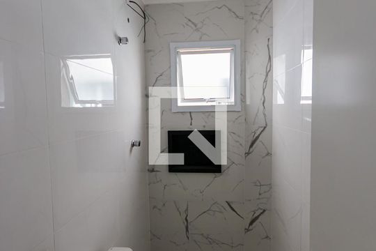 Banheiro de apartamento à venda com 2 quartos, 88m² em Vila Metalurgica, Santo André
