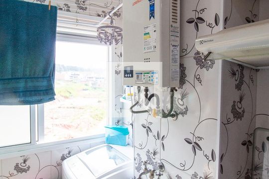 Área de Serviço de apartamento à venda com 2 quartos, 46m² em Vila Carmosina, São Paulo