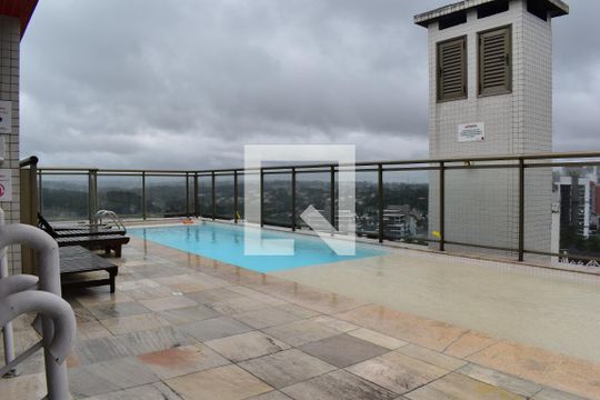 Área comum - Piscina de apartamento para alugar com 1 quarto, 40m² em Campina do Siqueira, Curitiba