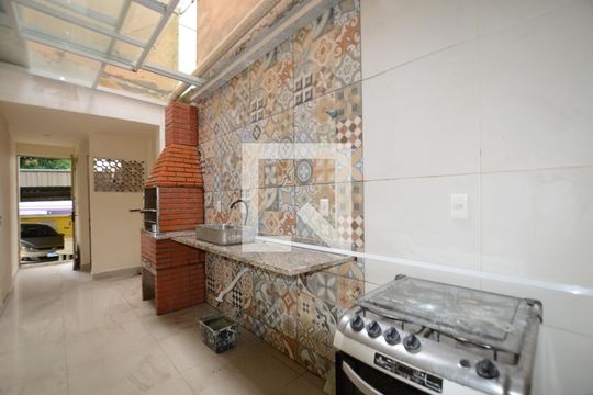 Cozinha-Churrasqueira de casa à venda com 1 quarto, 50m² em Vila da Penha, Rio de Janeiro