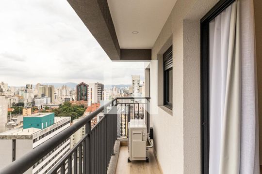 Varanda de apartamento para alugar com 2 quartos, 45m² em Vila Buarque, São Paulo